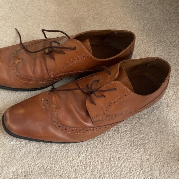 Aldo Mens brown dress shoe size 13 - Picture 4 of 4